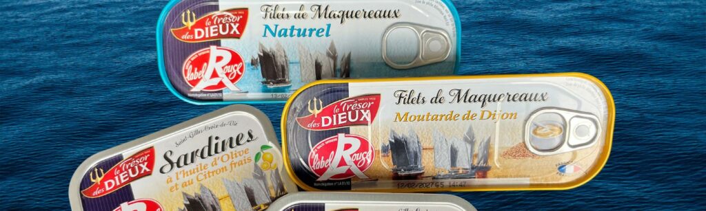conserves de sardines maquereaux vendée